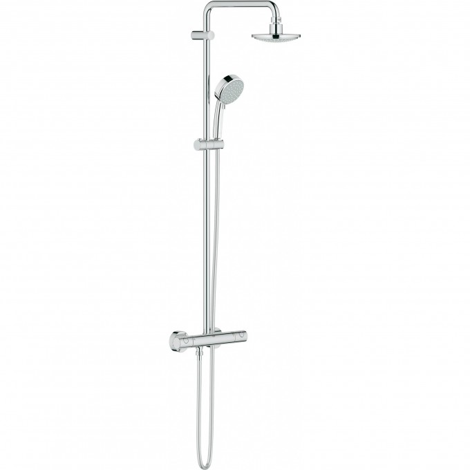 Душевая система GROHE RAINSHOWER 210 с термостатическим смесителем, хром 27967000