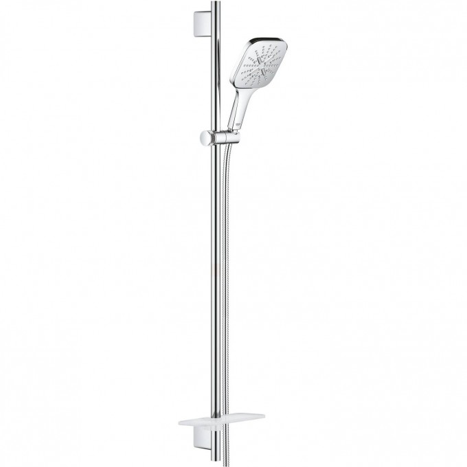 Душевой гарнитур GROHE RAINSHOWER SMARTACTIVE 130 CUBE, 3 вида струй, хром () 26587000