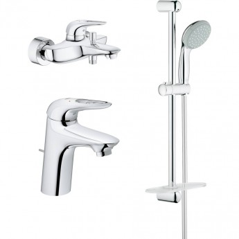 Комплект смесителей (3 в 1) GROHE EUROSTYLE NEW 124416