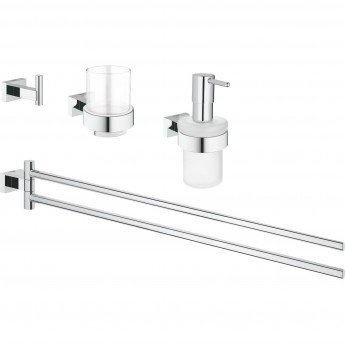 Набор аксессуаров GROHE ESSENTIALS CUBE 4 в 1 40847001 Набор аксессуаров GROHE ESSENTIALS CUBE 4 в 1 40847001