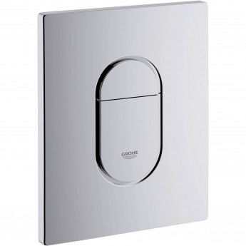 Панель смыва для унитаза GROHE ARENA COSMOPOLITAN вертикальная (3 режима смыва), хром