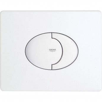 Панель смыва для унитаза GROHE Skate Air горизонтальная (3 режима смыва), альпин-белый