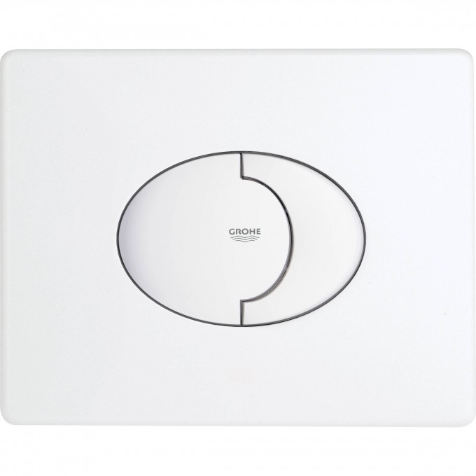 Панель смыва для унитаза GROHE Skate Air горизонтальная (3 режима смыва), альпин-белый 38506SH0