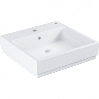 Раковина 50х49 см GROHE CUBE CERAMIC 3947400H