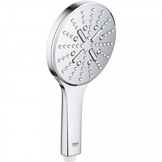 Ручной душ GROHE RAINSHOWER SMARTACTIVE 130, 3 вида струй, хром () 26544000