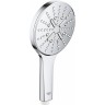 Ручной душ GROHE RAINSHOWER SMARTACTIVE 130, 3 вида струй, хром () 26544000