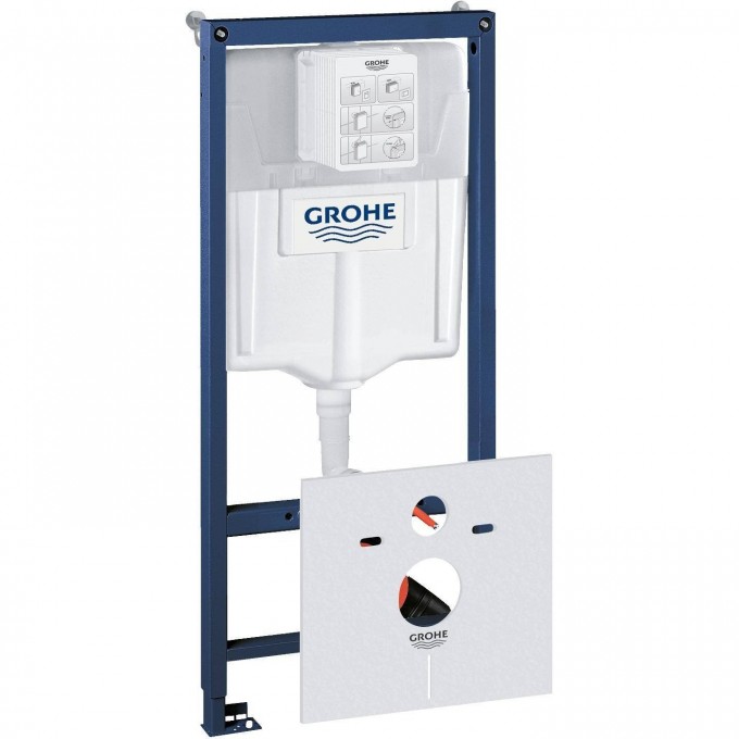 Система инсталляции для унитаза GROHE RAPID SL (1,13 м) с принадлежностями для монтажа перед стеной 38539001