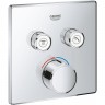 Смеситель для 2х потребителей GROHE GROHTHERM SMARTCONTROL (внешняя монтажная часть) 29148000