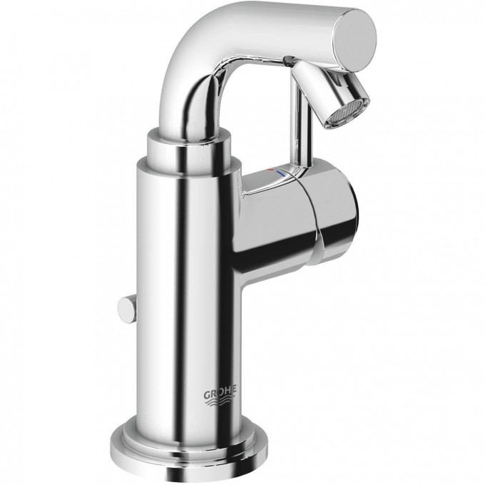 Смеситель для биде GROHE ATRIO 7° с донным клапаном, хром 32134001