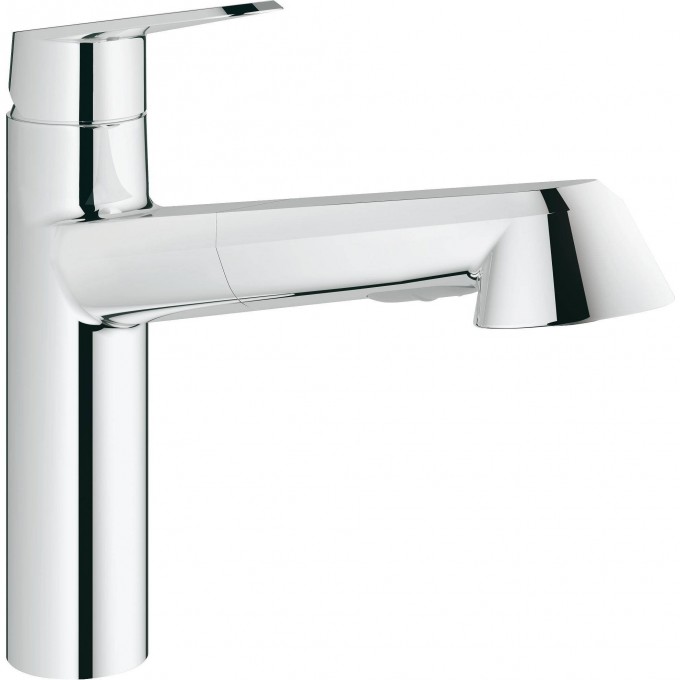 Смеситель для кухни GROHE EURODISC COSMOPOLITAN с выдвижной лейкой, хром 32257002
