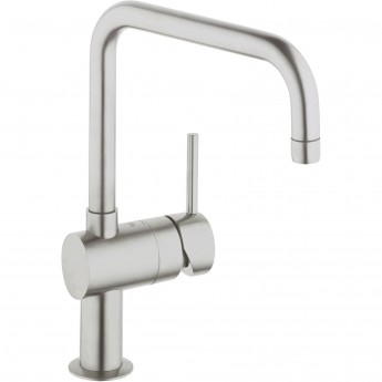 Смеситель для кухни GROHE MINTA с U-изливом, суперсталь (32488DC0)