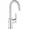 Смеситель для раковины GROHE BAUEDGE с донным клапаном, L-Size, хром 23760000