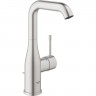 Смеситель для раковины GROHE ESSENCE NEW с высоким изливом и донным клапаном, суперсталь () 32628DC1