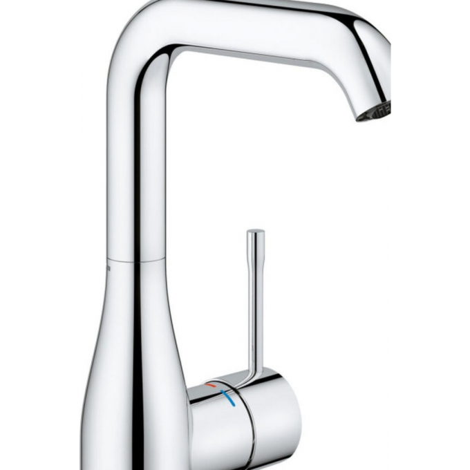 Смеситель для раковины GROHE ESSENCE+ с донным клапаном и высоким изливом, хром 32628001