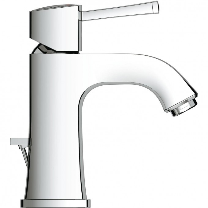 Смеситель для раковины GROHE GRANDERA 82 мм, со сливным гарнитуром, EcoJoy 23303000