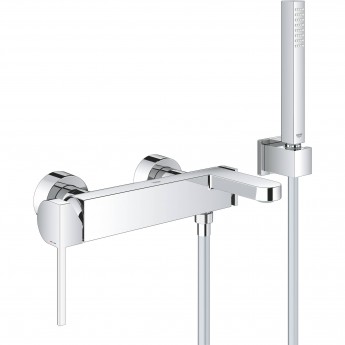 Смеситель для ванны GROHE Plus, настенный монтаж (33547003)