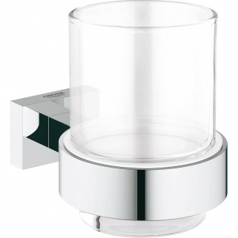 Стакан с держателем GROHE ESSENTIALS CUBE 40755001