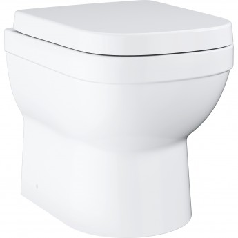 Унитаз напольный приставной GROHE EURO CERAMIC, альпин-белый
