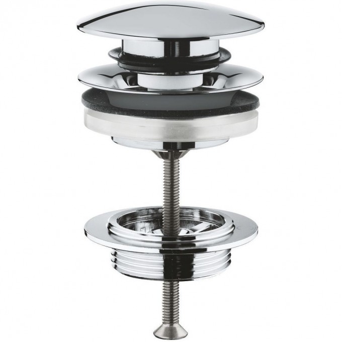 Универсальный донный клапан GROHE, хром 65807000