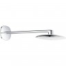 Верхний душ GROHE RAINSHOWER 360 MONO с душевым кронштейном, 360 x 220 мм, хром () 26450LS0