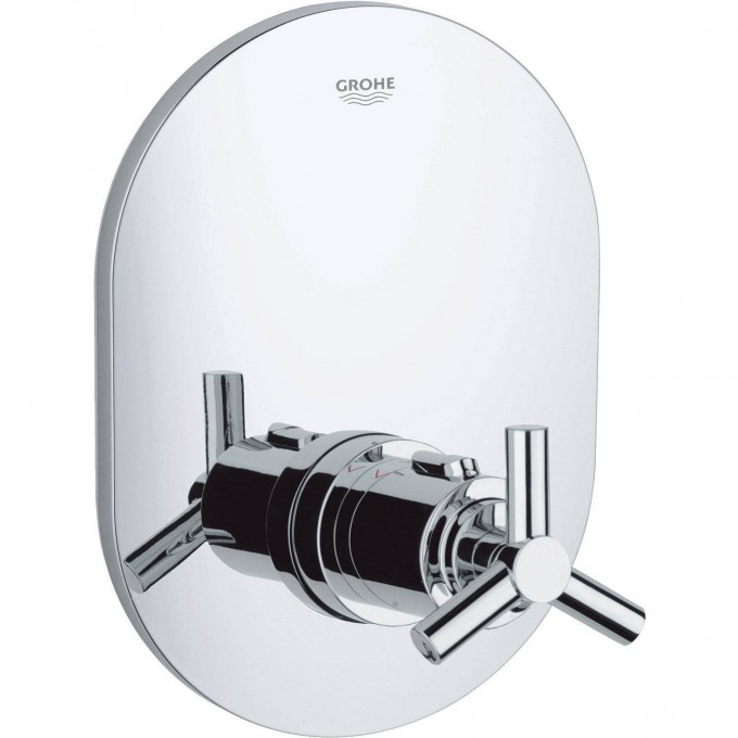 Внешняя часть центрального термостатического смесителя GROHE ATRIO YPSILON, хром 19392000