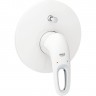 Внешняя часть смесителя для ванны GROHE EUROSTYLE NEW, белая луна 19506LS3